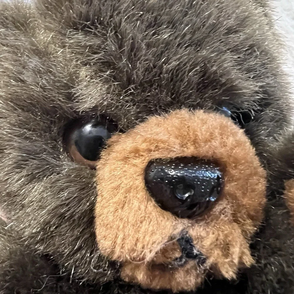 Vintage Brown Russ Berrie Grizzly Bear #602 Made In‎ Korea 7